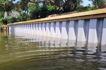 Seawall Installation